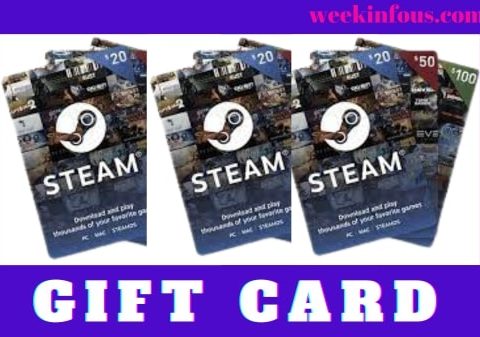 Free Steam Gift Card Codes